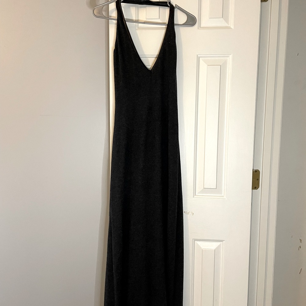 Heidi Weisel vintage halter dress 100% cashmere
